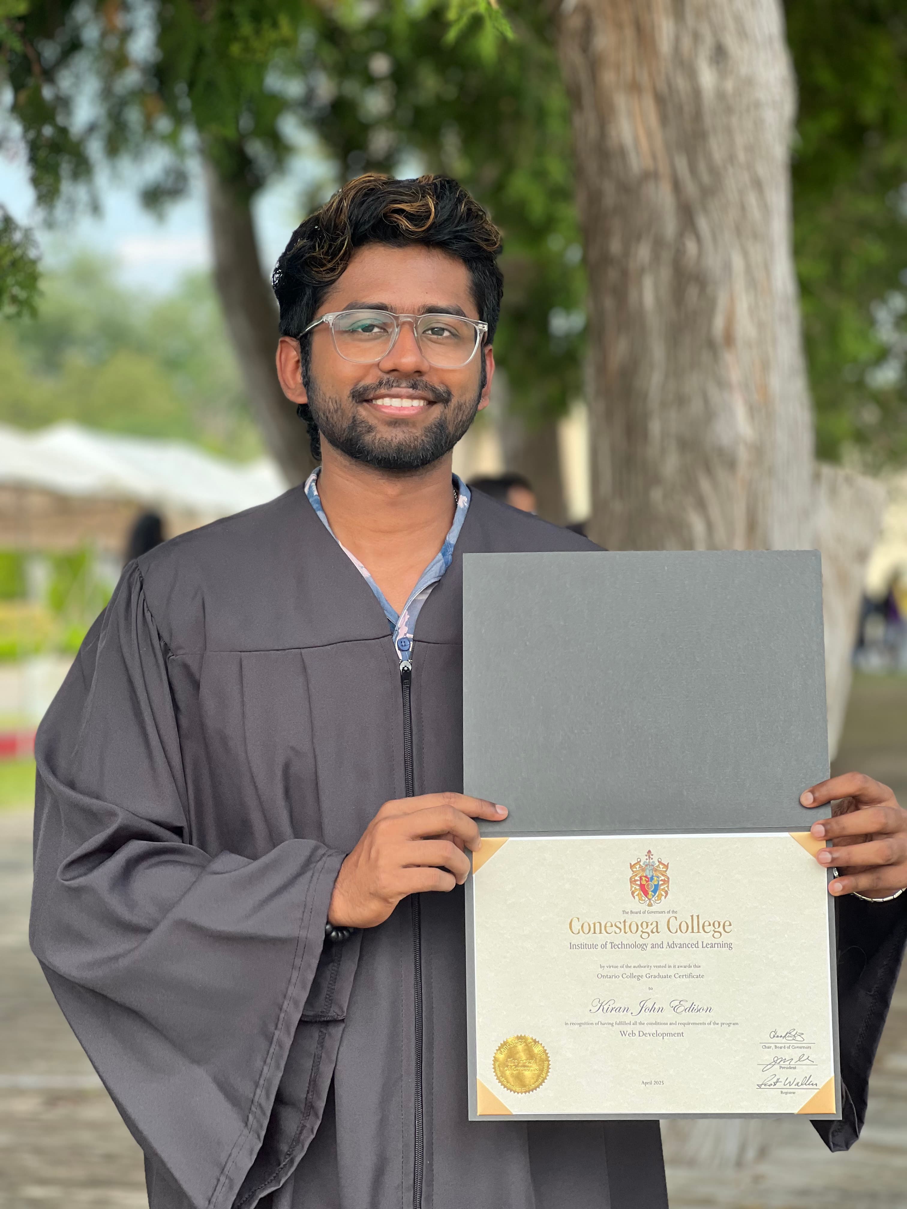 Portrait of Kiran John